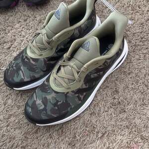 adidas Fortarun K Running Shoes Black Camo GV9466 Big Kids Size 7